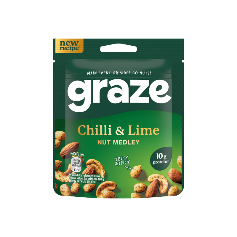 Chilli & Lime Nuts On the Go Bag