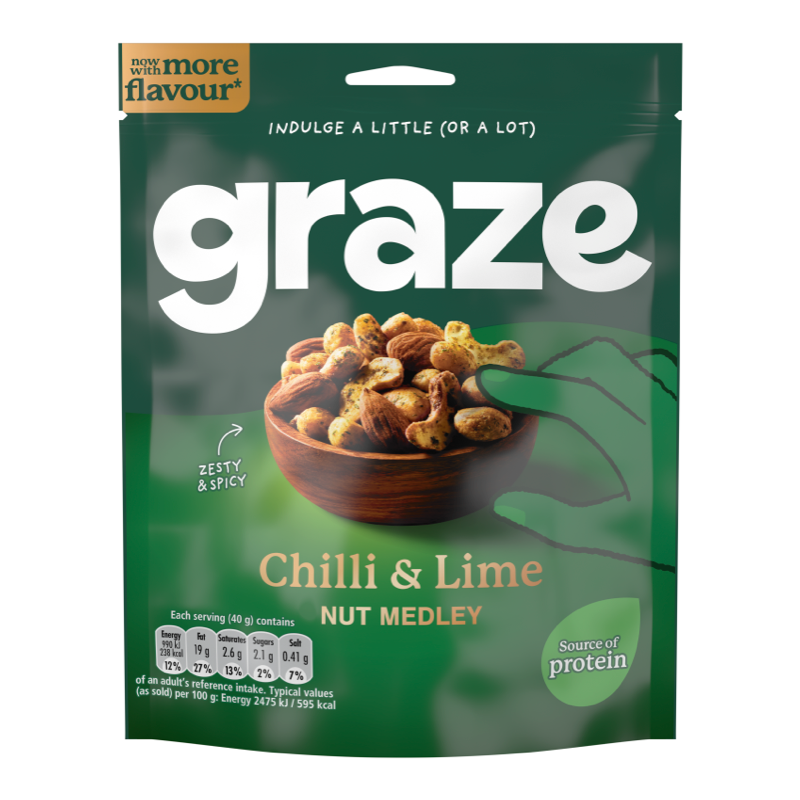 Chilli & Lime Nuts Sharing Bag