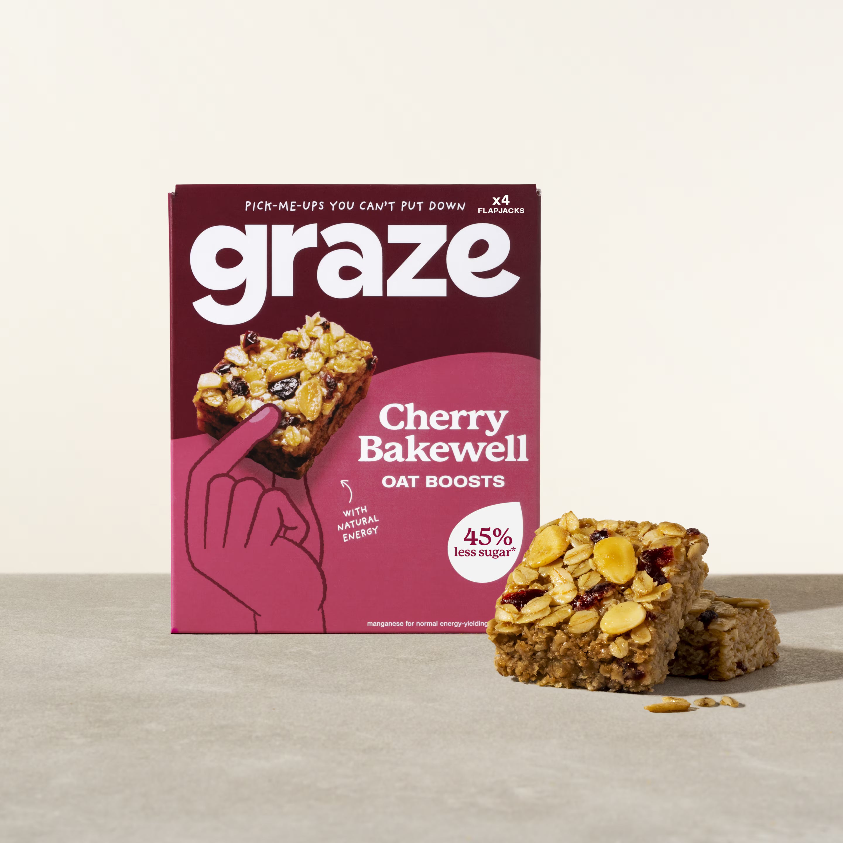 Cherry Bakewell Oat Boost Multipack